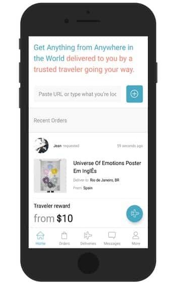 Grabr App Home Screen