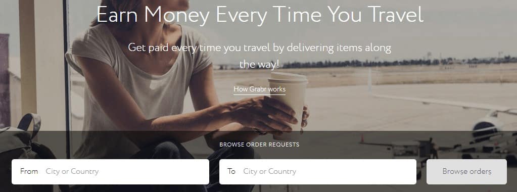 Grabr make money on vacation