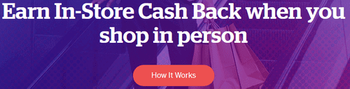 Rakuten In-Store Cash Back