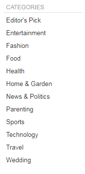 Swagbucks video categories