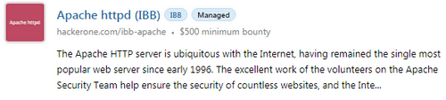example of bounty reward