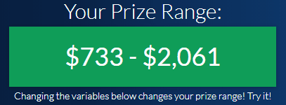 HealthyWage Prize Amount Example