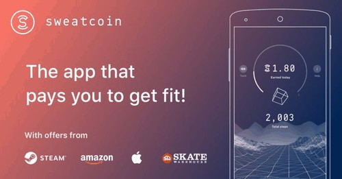 Sweatcoin is an app that pays you to get fit