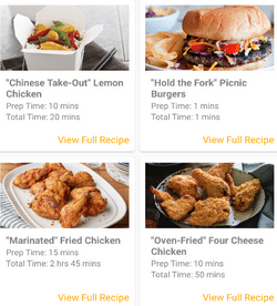 Recipe Examples