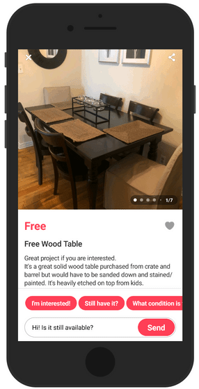 Free item to flip for profit